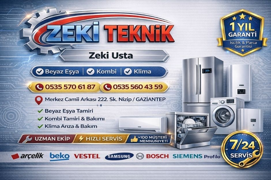 nizip-beyaz-esya-servisi